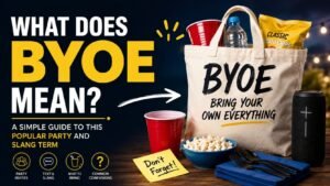 What Does BYOE Mean? A Simple Guide to This Popular Party and Slang Term