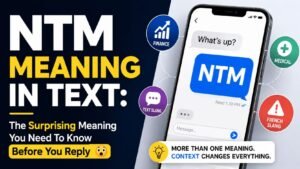 NTM Meaning In Text: What This Popular Abbreviation Really Means