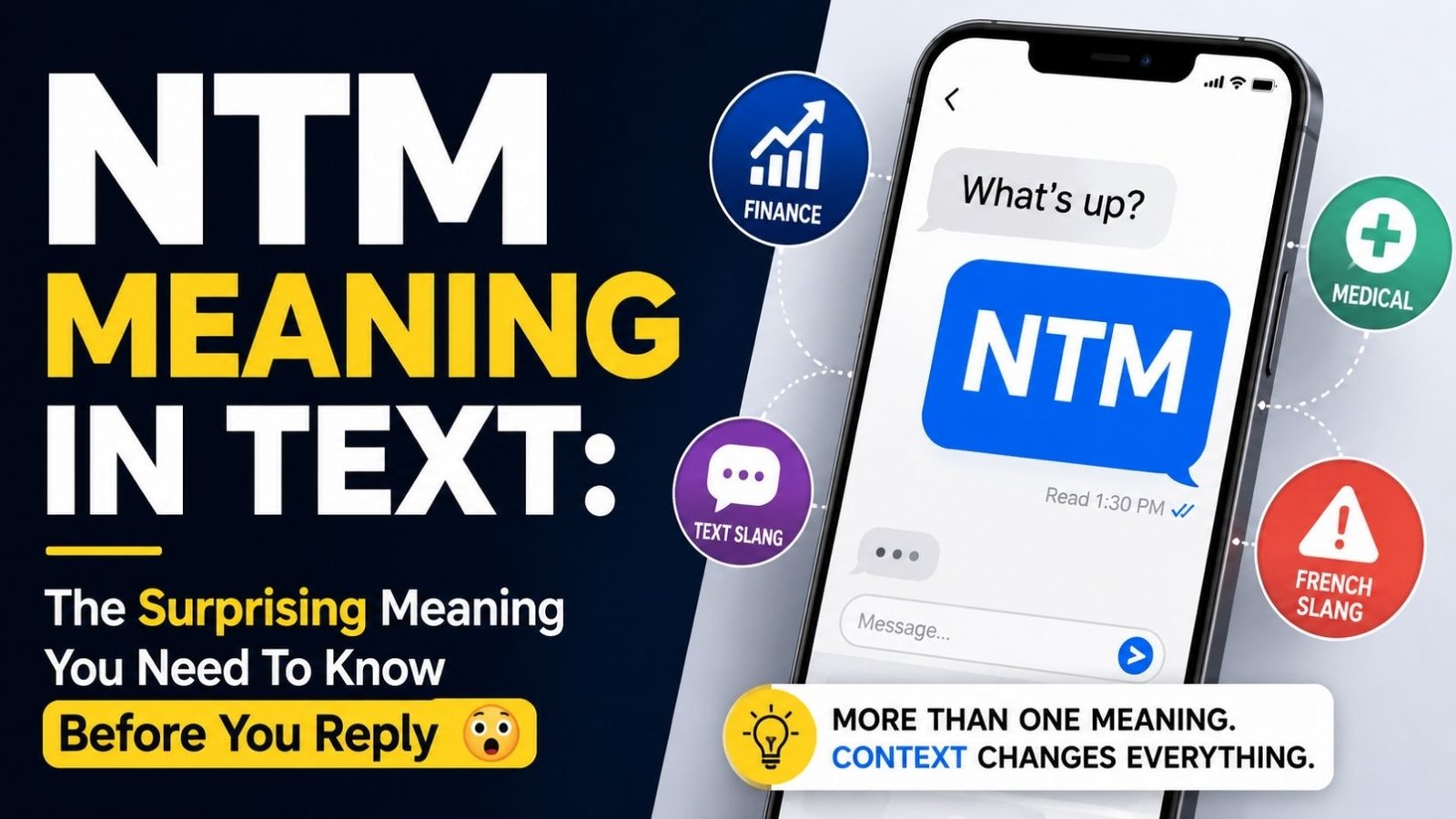 NTM Meaning In Text: What This Popular Abbreviation Really Means