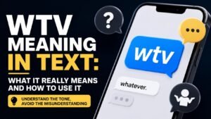 WTV Meaning In Text: What It Really Means And How To Use It